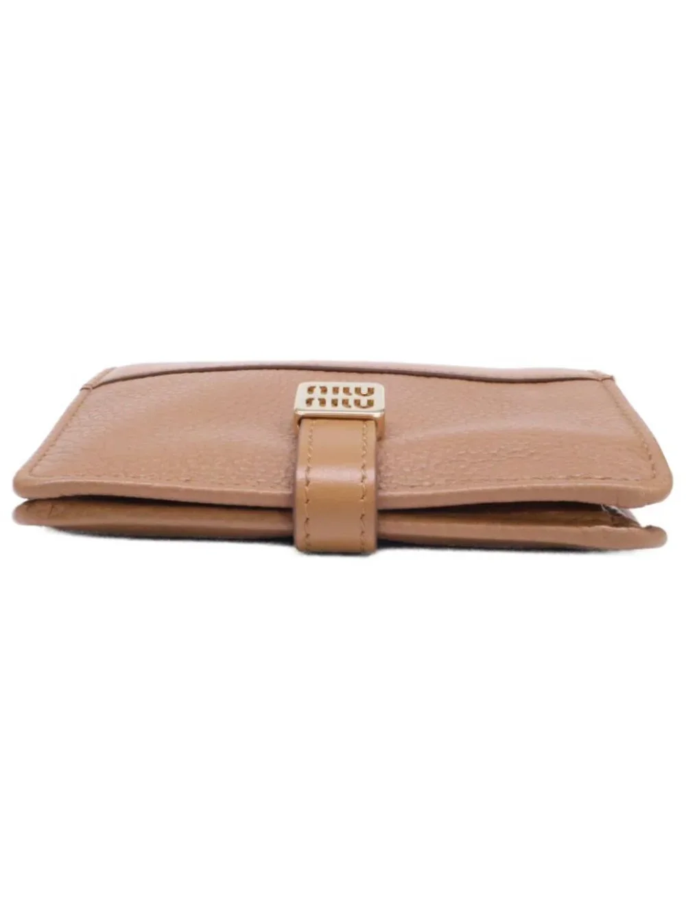 Miu Miu Daino Soft Calfskin Bifold Wallet